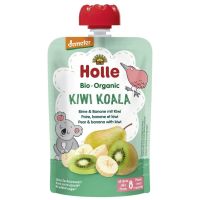 Holle Bio Organic Пюре Kiwi Koala с грушой/киви/бананом (8мес +) 100г